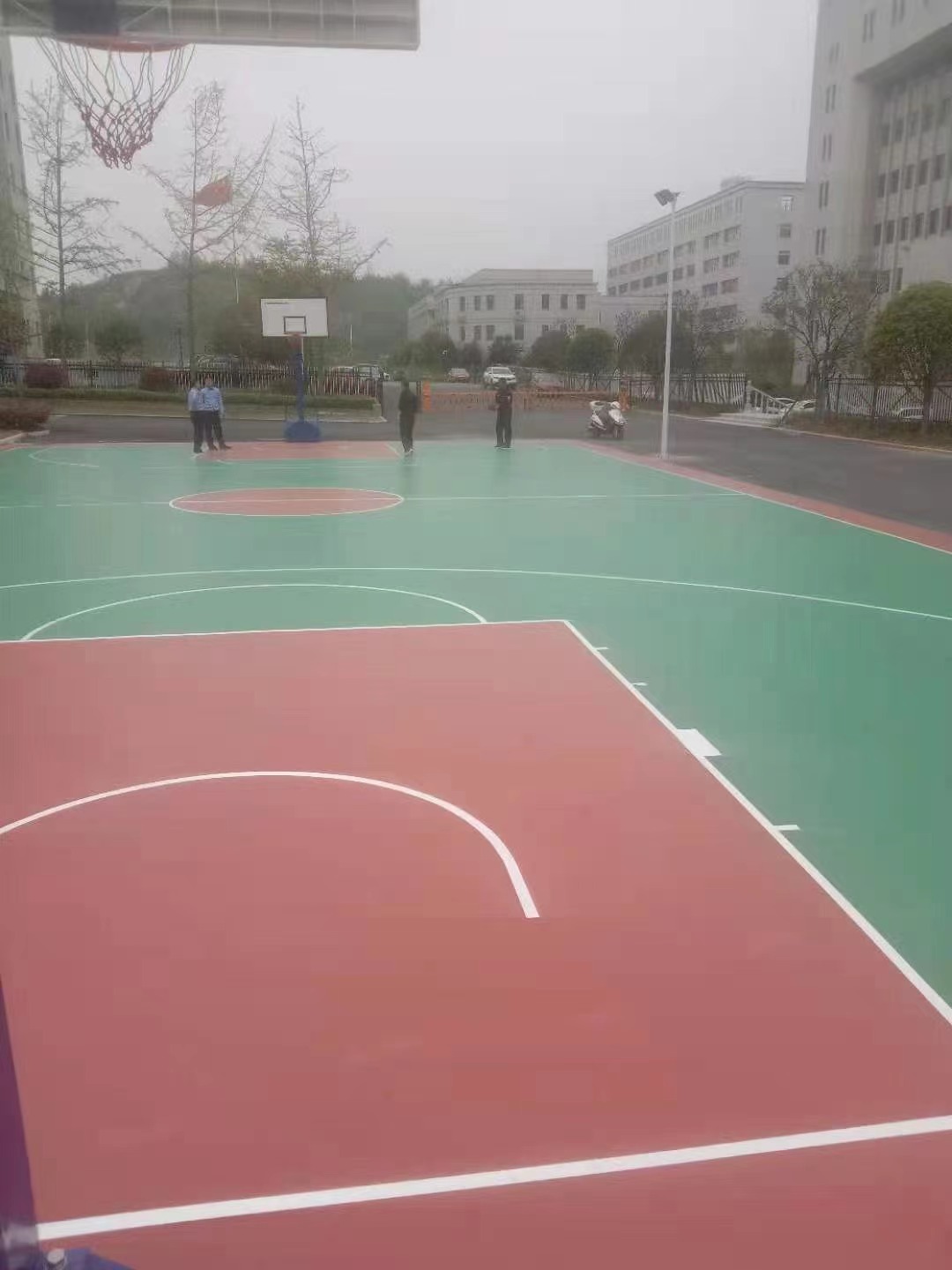 大悟公安局篮球场及灯光