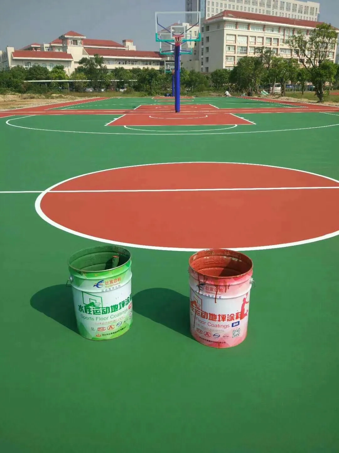 水性丙烯酸球场